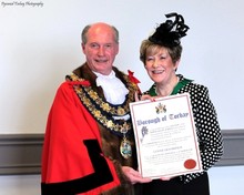 Lynne Hookings Honorary Freeman